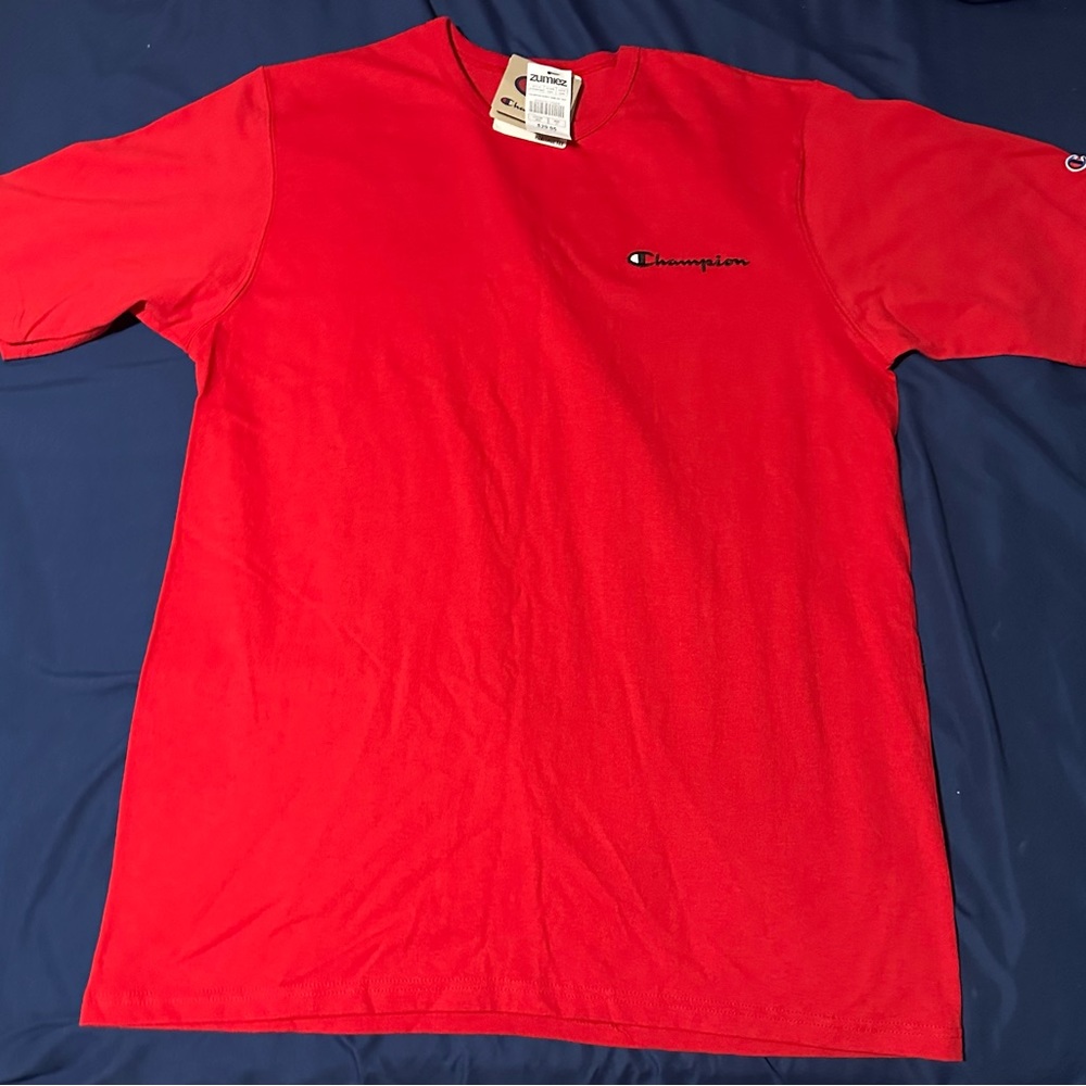 Red Champion shirt XL